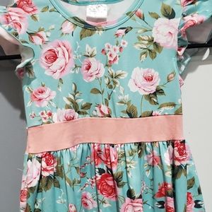 Girls Floral Dress